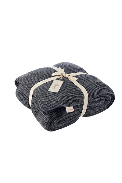 Betires Home Cap2101 Knitted Blanket Smoked Single Beige