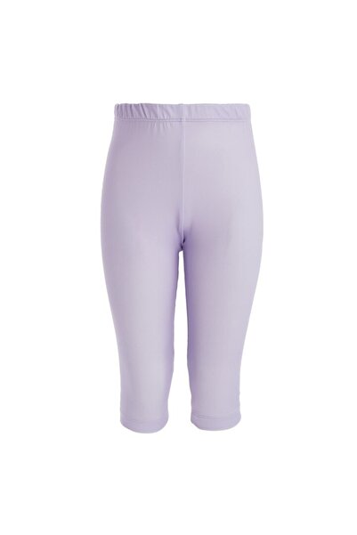 Adasea Printed Girl's Half Hijab Swimsuit