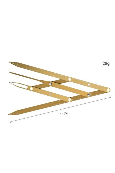 SİNKA مسطرة قياس الحواجب بنسبة ذهبية من Micro Blading