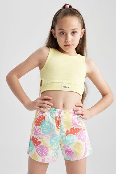DeFacto Girl's Patterned Shorts A2459a823hs