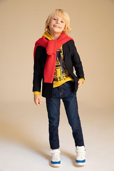 DeFacto Pantaloni Jean Slim Fit pentru băiat