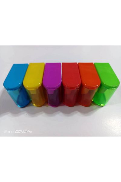 Mikro Large Chamber Pencil Sharpener with 3 Openers and Lid (4pcs)