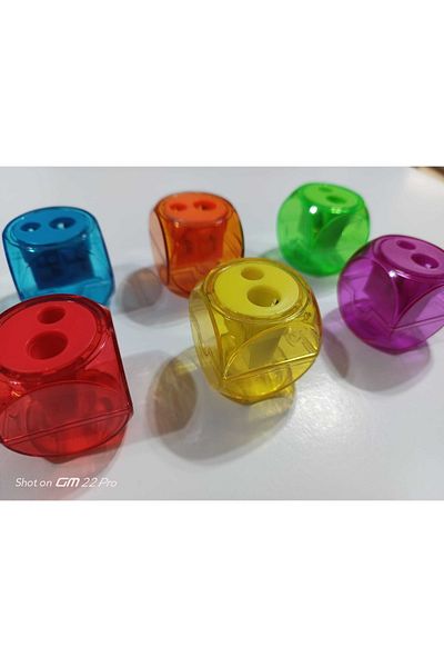 Mikro Large Chamber Pencil Sharpener with Double Opener and Lid (2pcs)