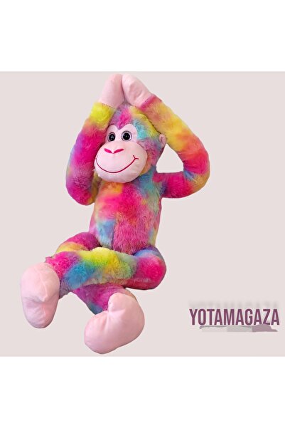 Halley Oyuncak Renkli Maymun Peluş Oyuncak
