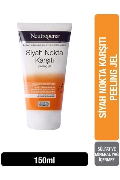 Neutrogena 150 ml Black Peeling Gel - Anti-Spots