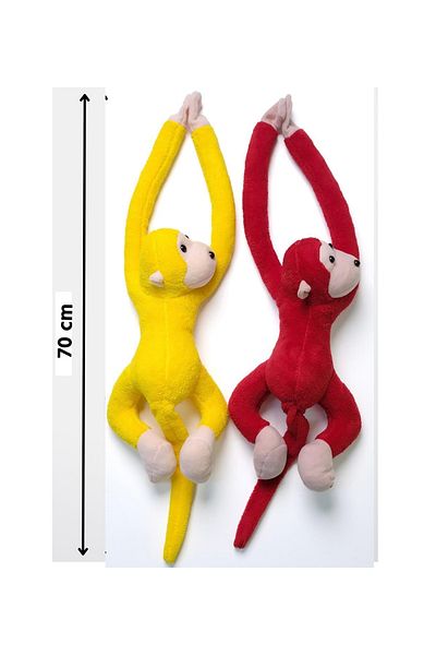 Sole Special Plush Monkey for Fanatik Fans: Mascot Monkey That Can Be Hanged on the Neck and Will Color the Stadium-70