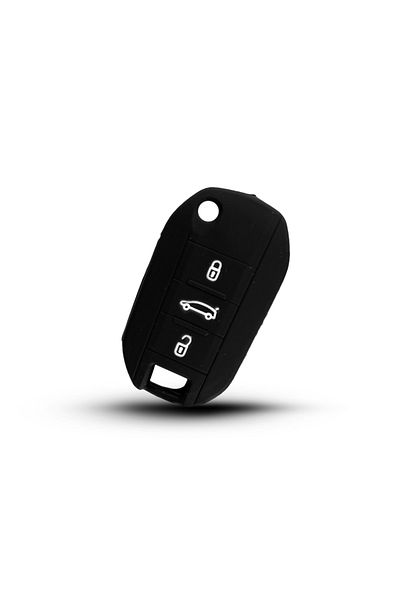 C9 Citroen Compatible Odor-Free Impact Anti-Scratch Silicone Key Case