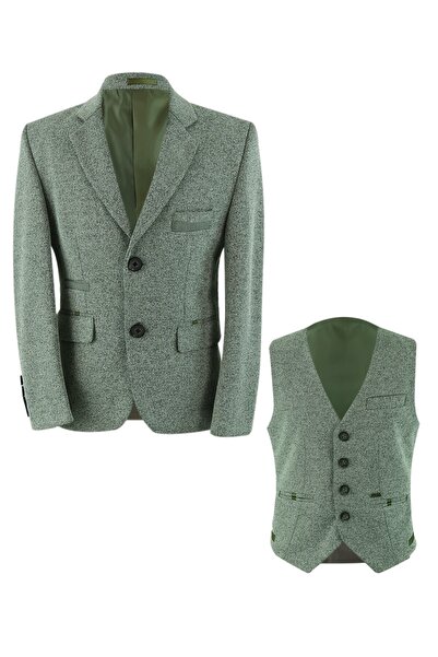 SIRRI Erkek Çocuk 2 Parça Ceket Yelek Takım