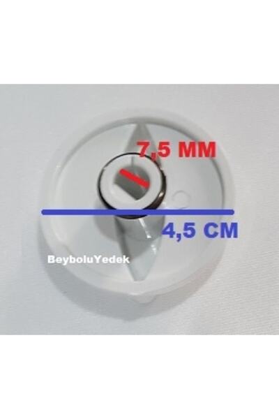 FullYedek Şofben Düğmesi , Mini Elektrikli Şofben Ayar Plastik Düğme Genişlik 4,5 Cm