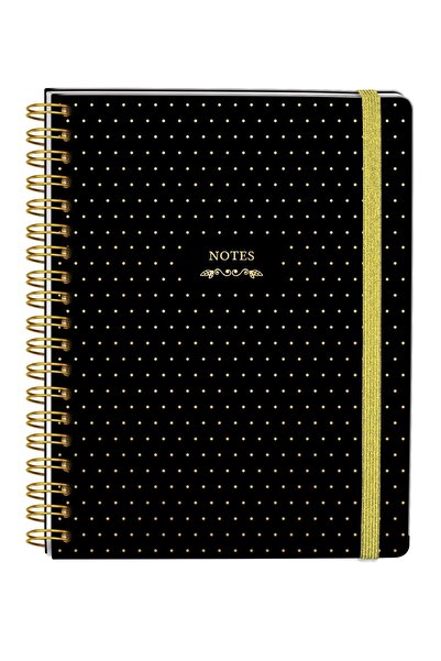 Victoria's Journals Spiralli Defter Sert Kapak 192 Sayfa 96 Yaprak 17x24 Cm 9...