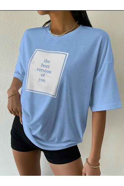 CMKTEKS Μπλουζάκι Unisex Oversize - Printed, The Best Version