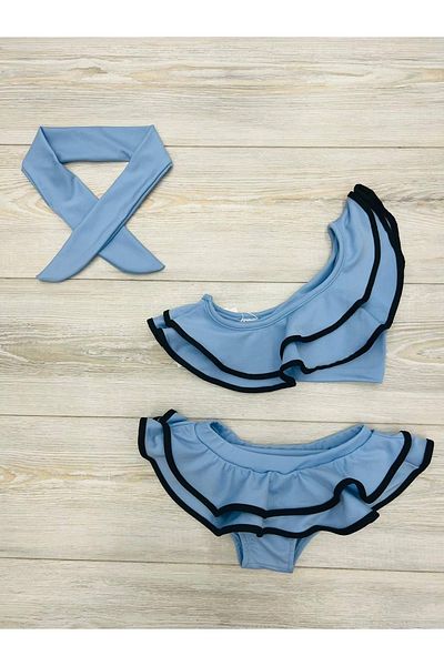 My Kids Wear Κοριτσίστικο βολάν διπλό μπικίνι
