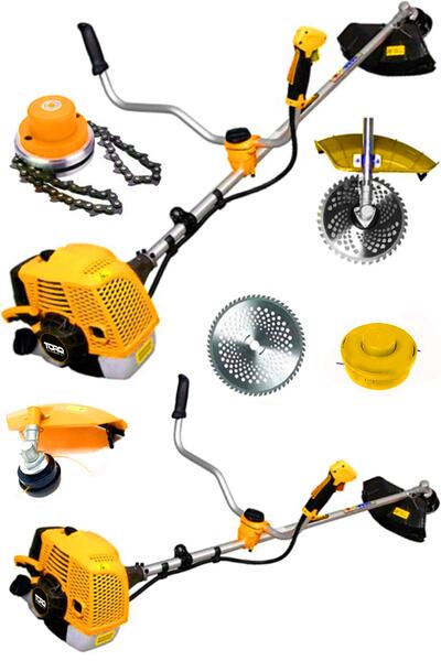 TORQ POWER X-eurow Bth Motor 9,8 Hp Metal Şanzuman Yan Tipi Ot Çim Çalı Çayır...