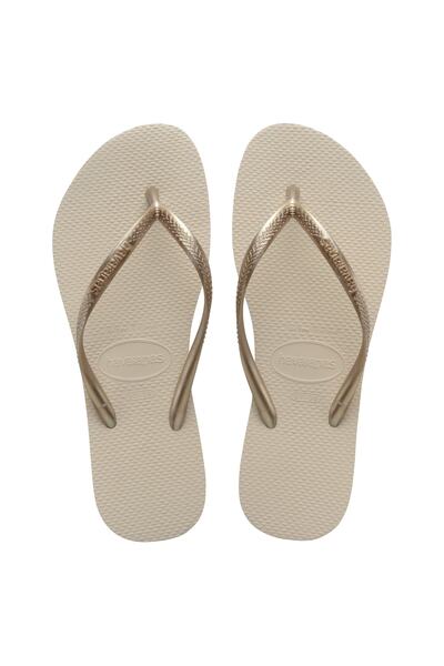 Havaianas Papuci de damă slim bej