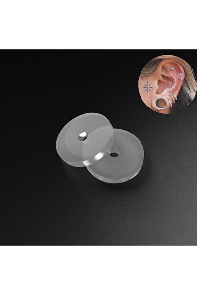Bylin Silikon Şişlik Tedavi Edici Disk /for Piercing Bump, Keloid- 2 Adet