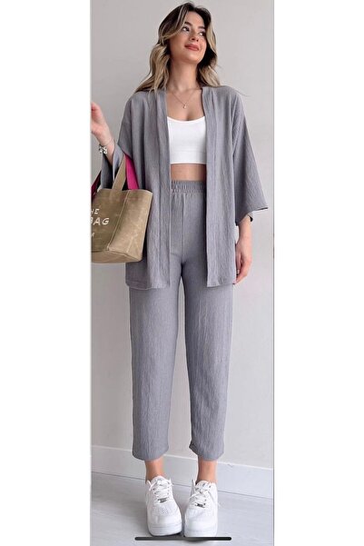 alenmoda بدلة كيمونو ملفوفة