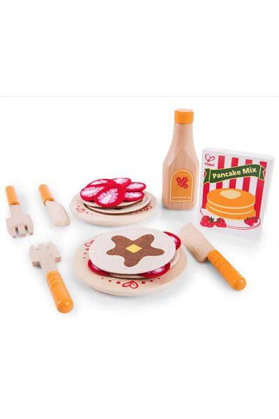 Hape Little Chef's Wooden Pancake Presentation Set