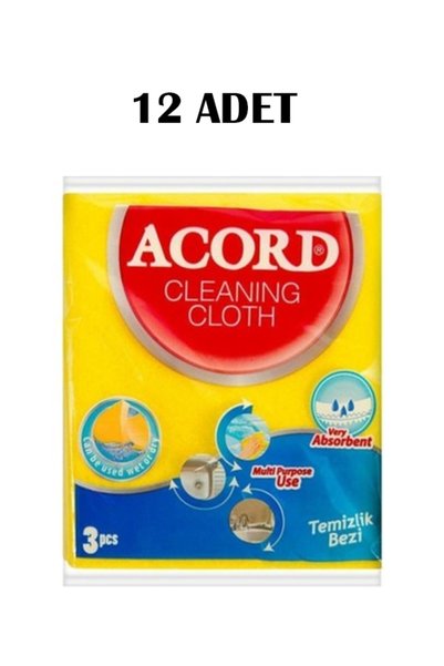 Accord Acord krpa za čišćenje 3 x 12