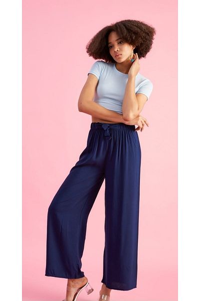 Serays moda Trousers Viscose Woven Fabric