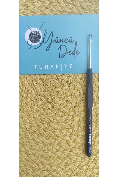 Tulip Silicone Soft Handle Knitting-Lace Crochet, Number 21, 0.55 Mm