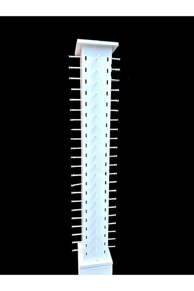 STAND MARKET Glasses Stand 84 Pieces Metal Square Rotating Model