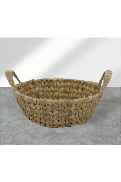 PANALI Natural Handle Bread Basket - Bwh02s
