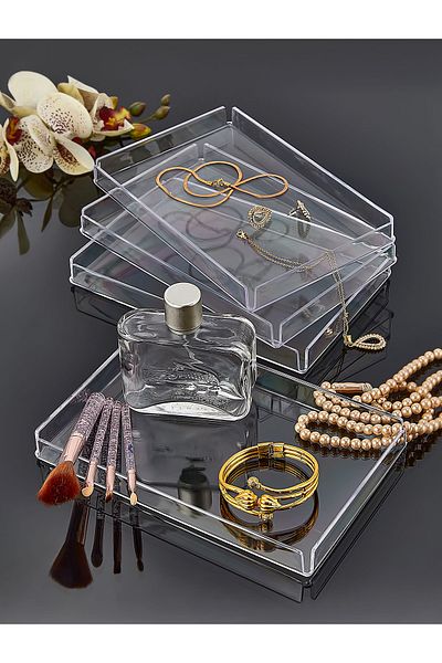 ASlife Home 2 Organizer Makeup Organizer Presentation Tray
