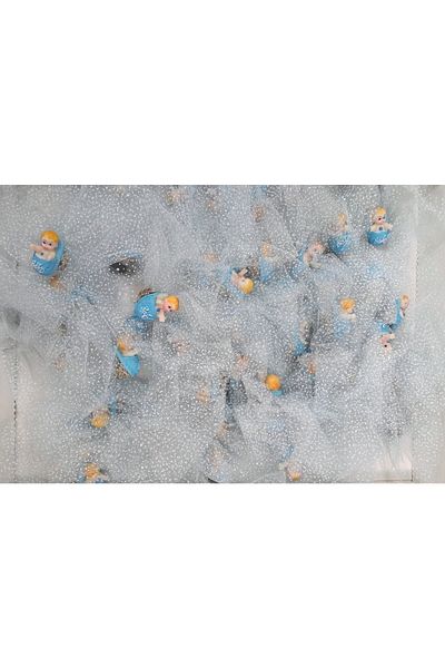 yörük tuhafiye Baby Gift Distribution (50 Pieces) Gift Magnet. Magnetic Lavender Baby Boy Figurine Gift