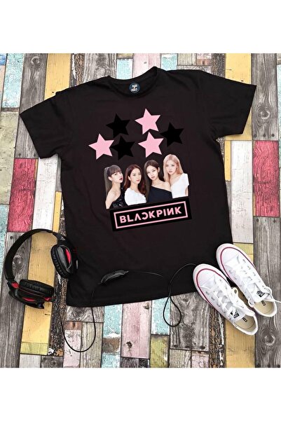 RYO FASHİON Blackpink grupa anime majica sa kratkim rukavima, unisex, crna de...