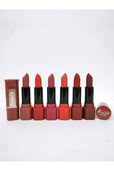 Roesıa Rose Cosmetics Rose Perfect Full Color 6'lı Ruj Serisi