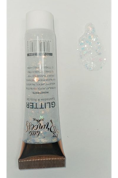 MONİCATİME Face and Body Glitter (White Gel Glitter)