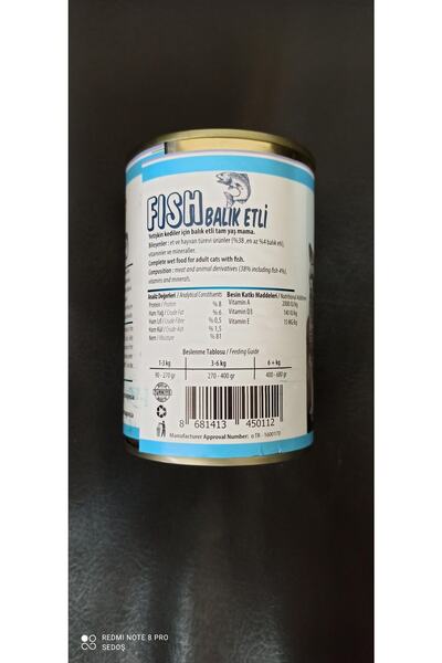 Pretty Balık Etli Kedi Konserve 415 Gr 10 Adet