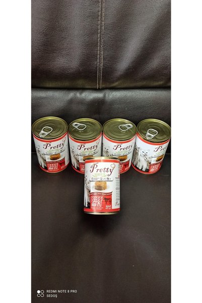 Pretty Sığır Etli Kedi Konserve 415 Gr 10 Adet