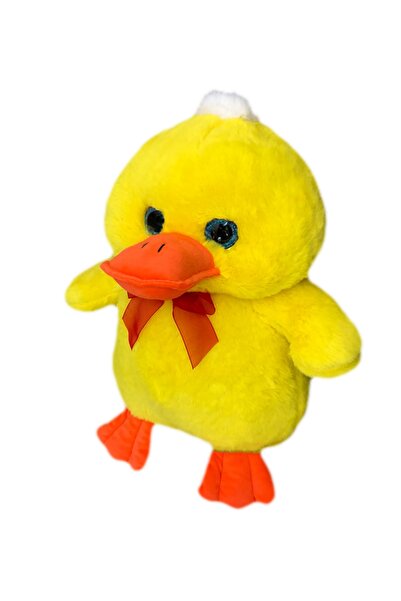 HALLEY بطة صفراء من القطيفة ذات عيون زرقاء 40 سم