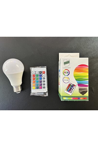Uzlight 10 Watt Rgb Kumandalı Dimmerlenebilir Led Ampül