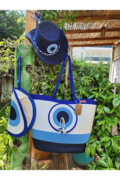 Yektayla El Yapımı 3 Lü Set Plaj Çantası