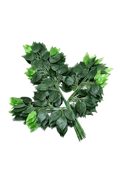 RUZGARCİCEK زهور الرياح الاصطناعية 12 قطعة من أوراق بنيامين