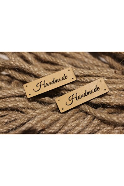 Deri Etiket 1,2*4 Cm 25 Adet Sd109