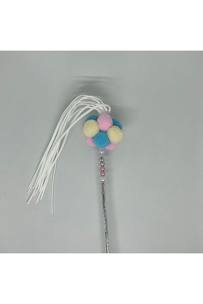 FloriaShopping Pet Products Cat Stick Toy Interactive Toys Cat Wand Stick With Bells