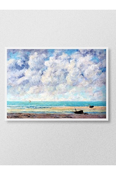 Mudi Store The Calm Sea Tablo Sanatsal Ünlü Ressam Poster Çerçevesiz Yüksek K...