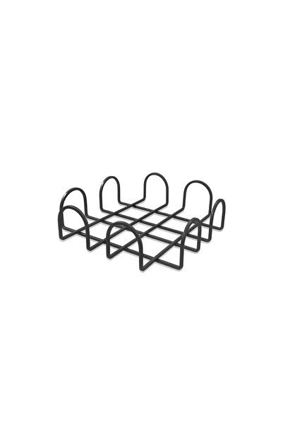 The Mia Napkin Holder 20 X 20 Cm - Black