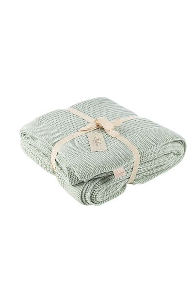 Betires Home Cap2101 Knitted Blanket Aqua Double Beige