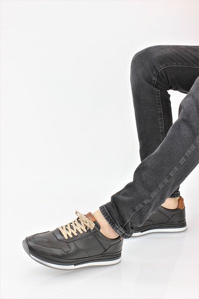 MARCOMEN Men's Leather Daily Sports Style Casual Shoes
