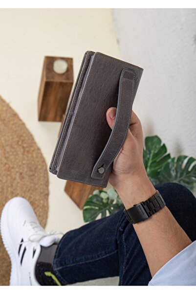 Niki Leather Δερμάτινο πορτοφόλι Kuyt με θήκη τηλεφώνου με μαγνήτη