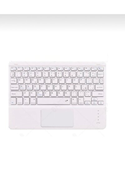 Alfa MEC Ipad Air 2022 A2589 A2591 Uyumlu Bluetooth Klavye Touchpad Slim Kablosuz Wifi Q Klavye
