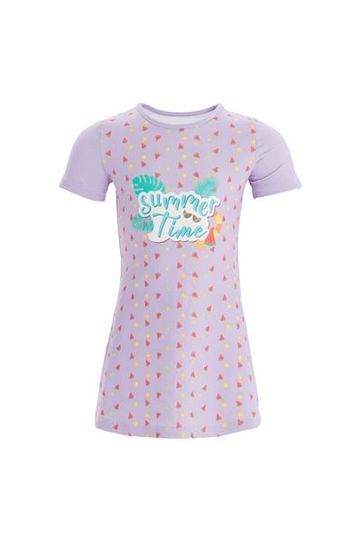 MARESİVA Patterned Girl's Half Hijab Swimsuit