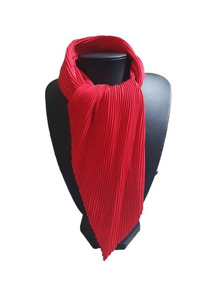 EDWOL Pleated Fabric Women's Multicolored Scarf