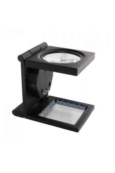 LEIDORY عدسة مكبرة مطوية بالكامل من الفولاذ مقاس 25 × 25 مم Th-9005B