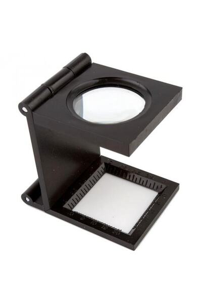 LEIDORY حلقة مكبرة قابلة للطي من البلاستيك مقاس 3 سم