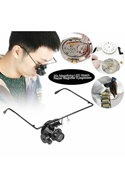 Bosile النظارات المكبر حلقة المكبر صانع الساعات المكبر